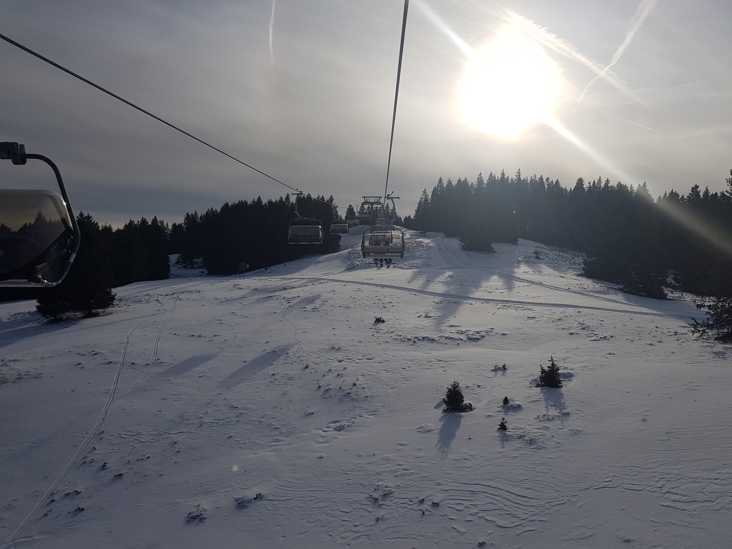 Hier fehlt es noch an Schnee.