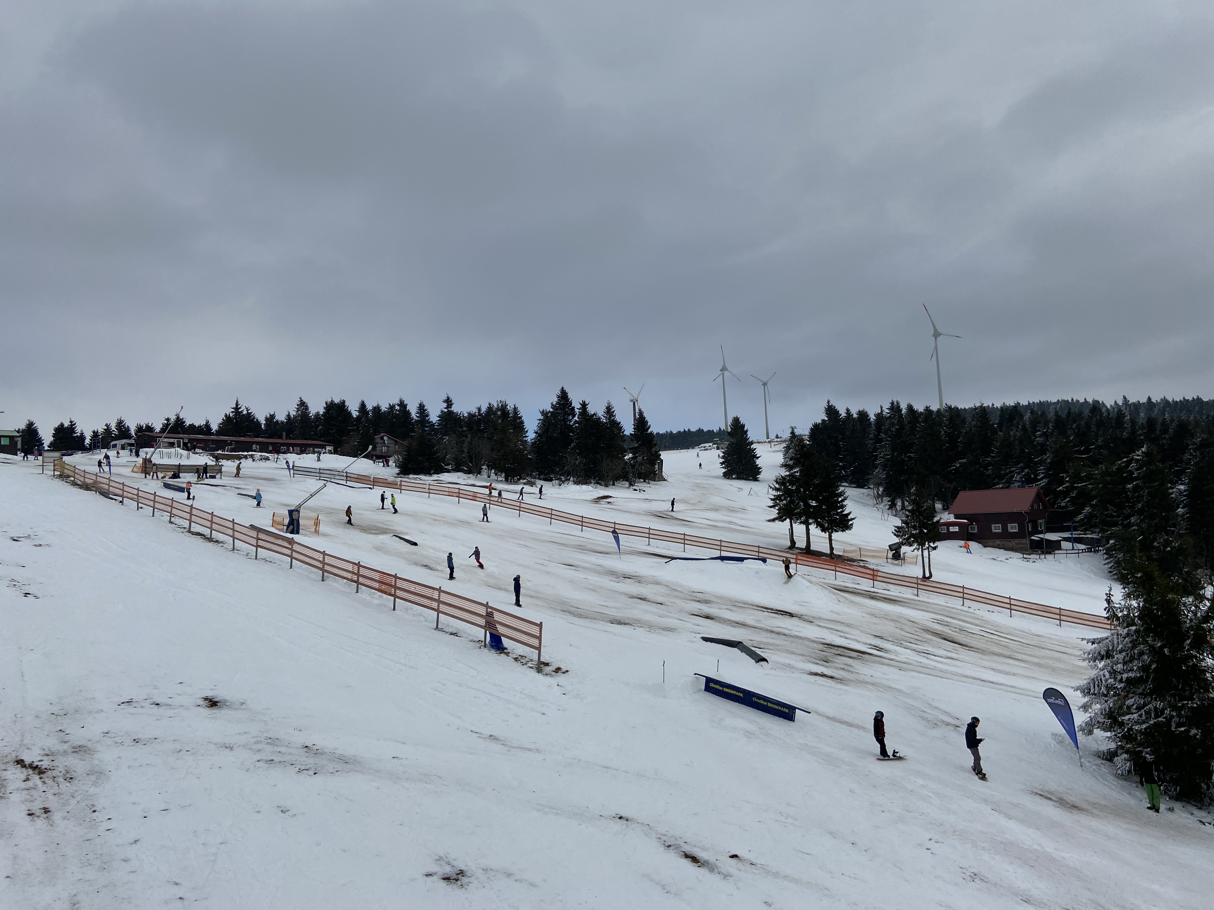 Das vergrößerte Setup im Funpark von Neklid, aha
