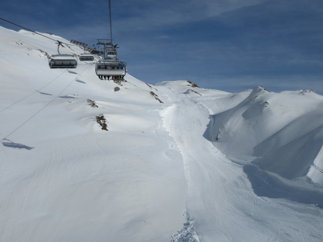 6-CLD-B Valfagehr, darunter die Pfannenköpfe-Skiroute