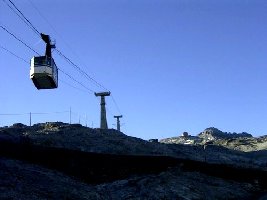 Auffahrt mit der PB zur Trincerone