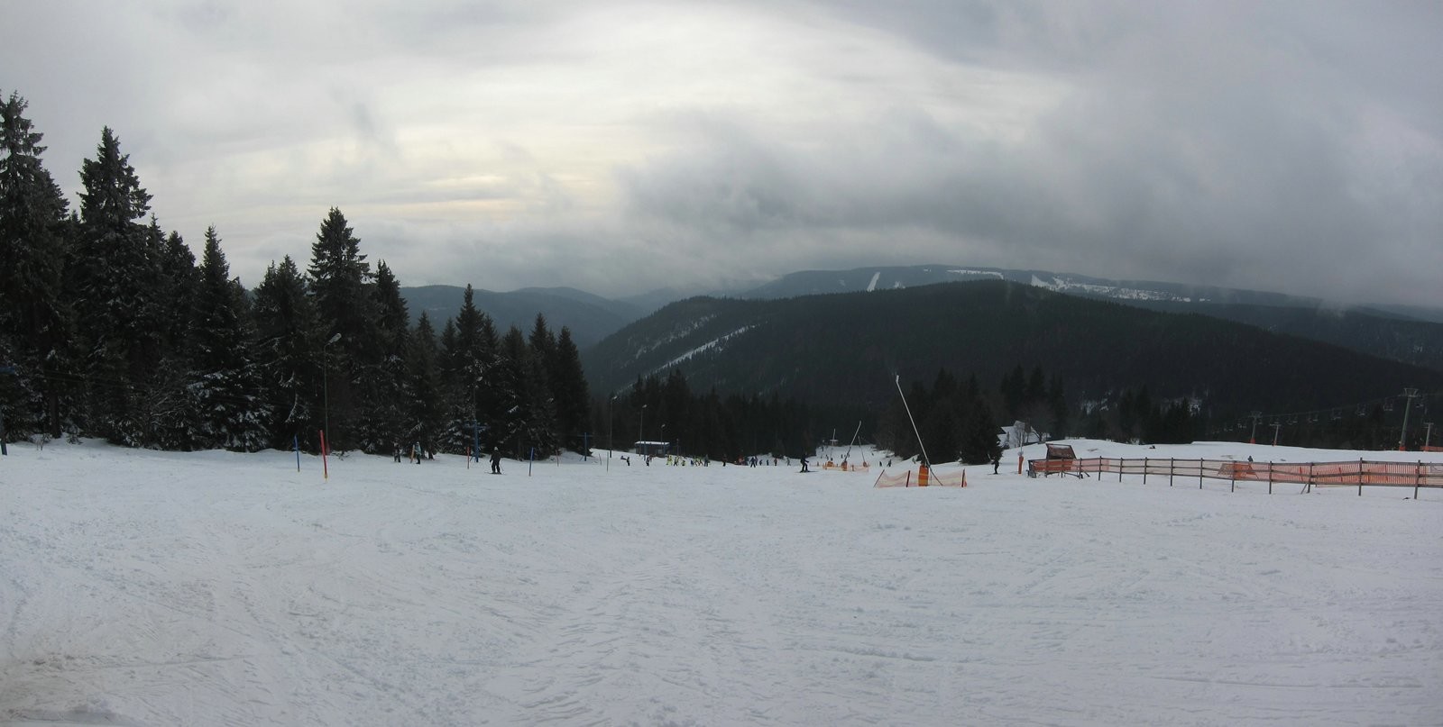Neklid. Zumal der obere und untere Teil auch eine bessere Schneeauflage hatte
