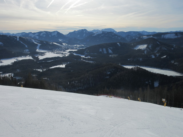 Birkiabfahrt, rechts der 2-SL Birki