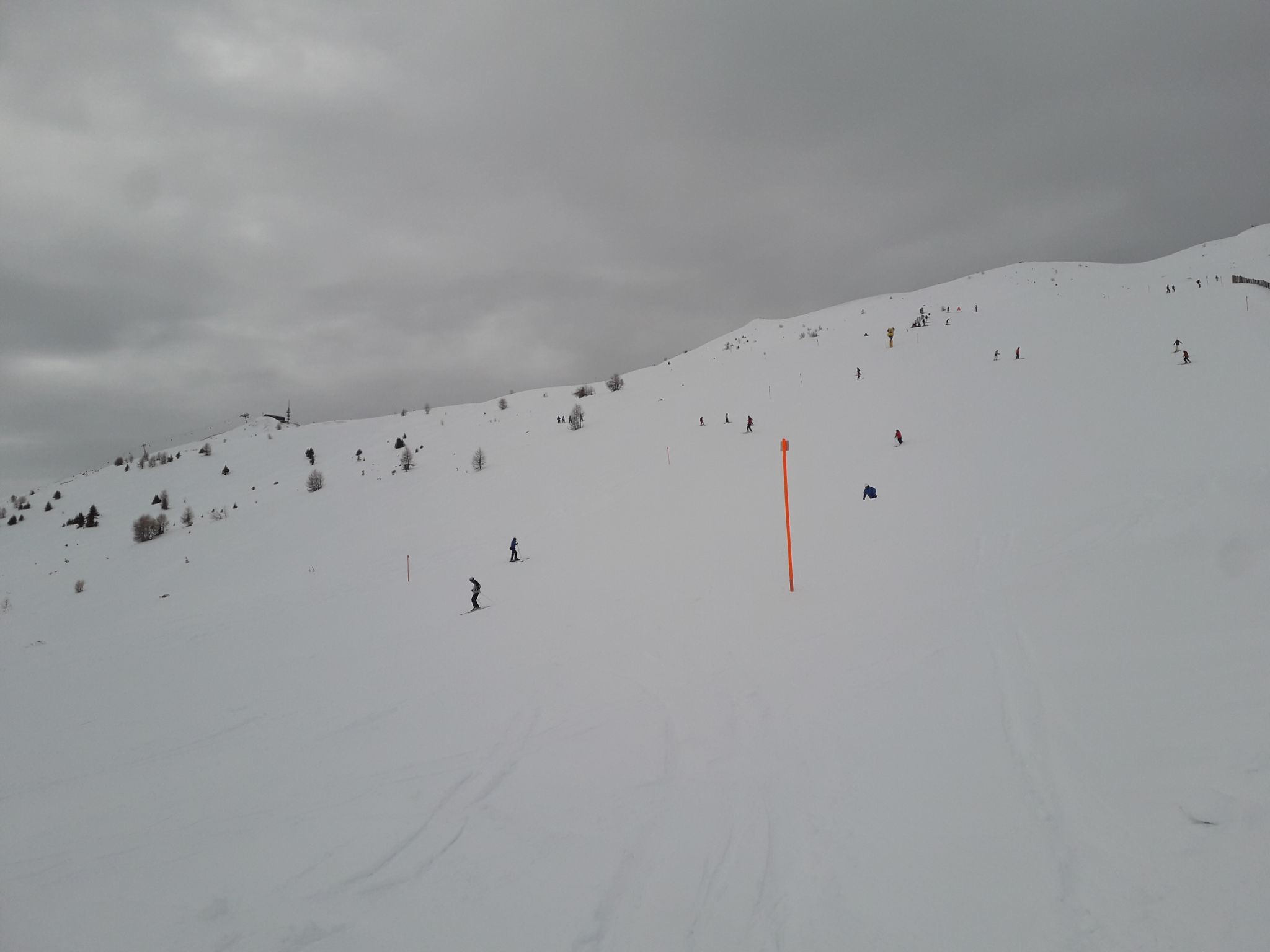 SL Gertrud mit voller Piste, was auf dem Bild leider nicht wirklich zu sehen ist.