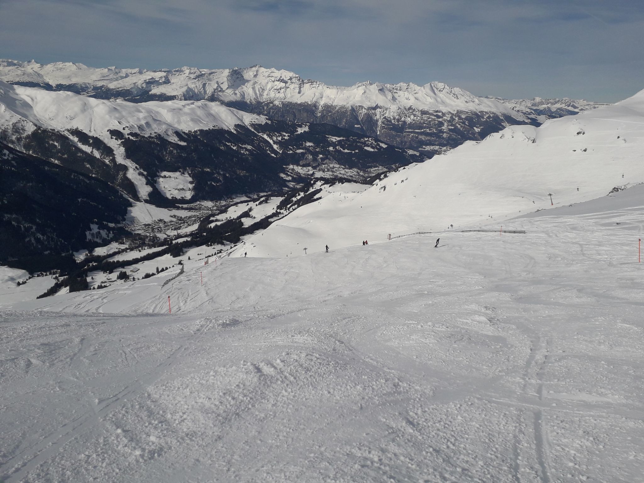 22. Mit sehr viel Schnee, vor allem im unteren Teil. Hat mir heute nicht gefallen..