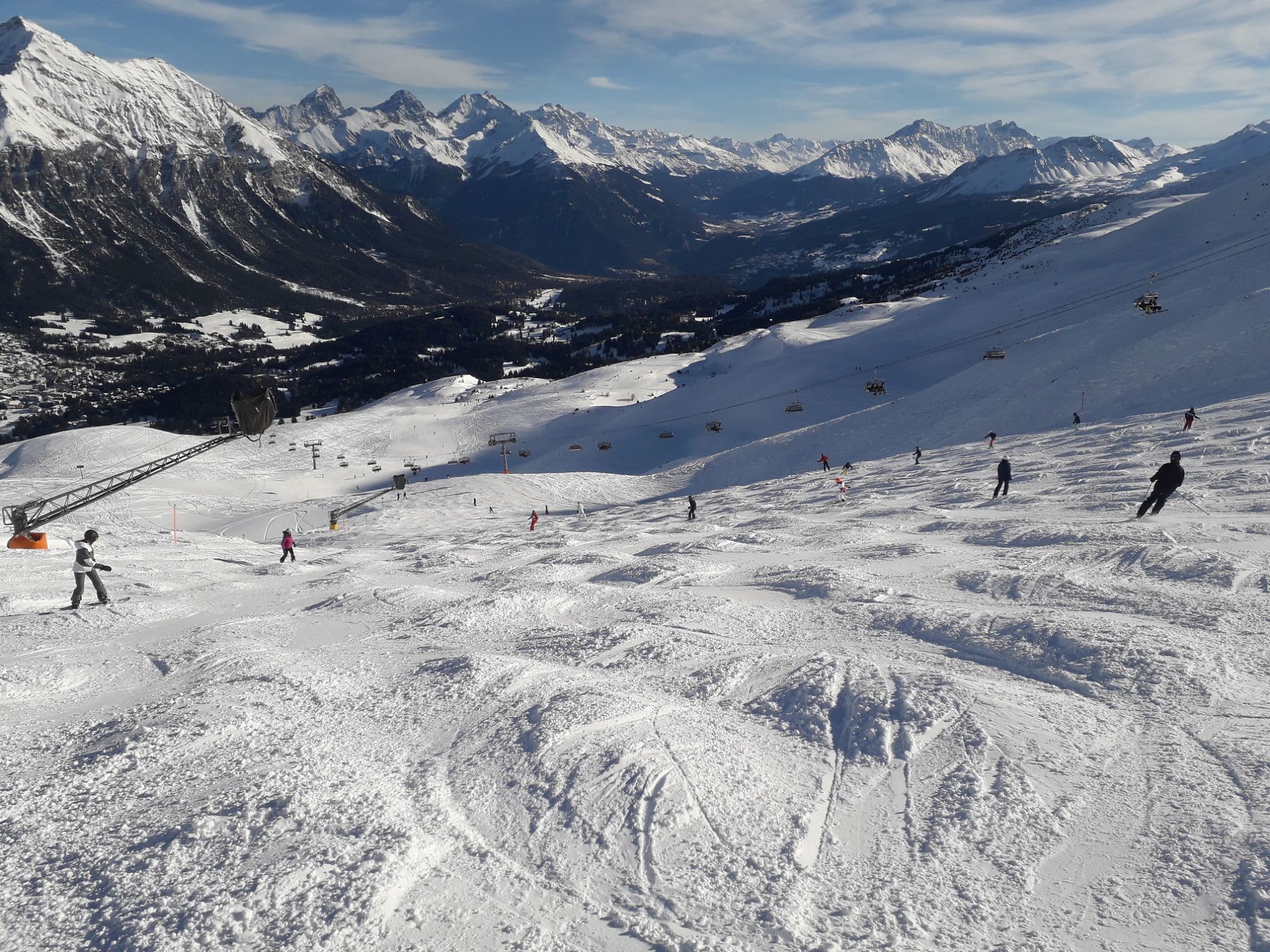 Auch die 60a hat im Tagesverlauf stark gelitten.