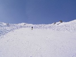 Auf der &amp;quot;Piste du Chamois&amp;quot;.
