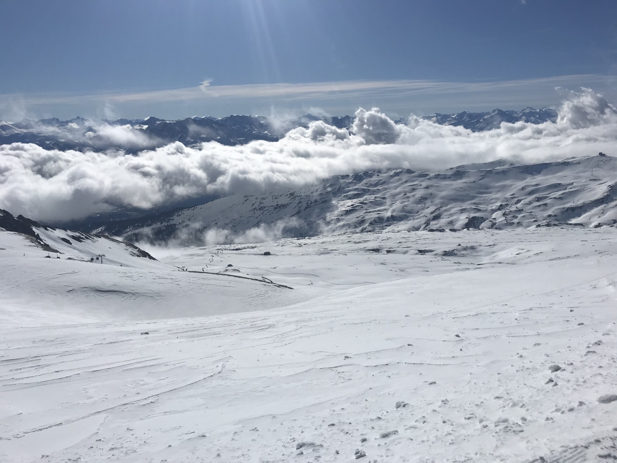 Siala West wunderbar, grad schön angesulzt kurz nach der Öffnung.