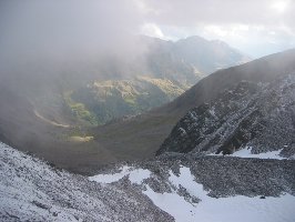 Das grüne Langtauferer Tal zeigt sich wie in einer Vision