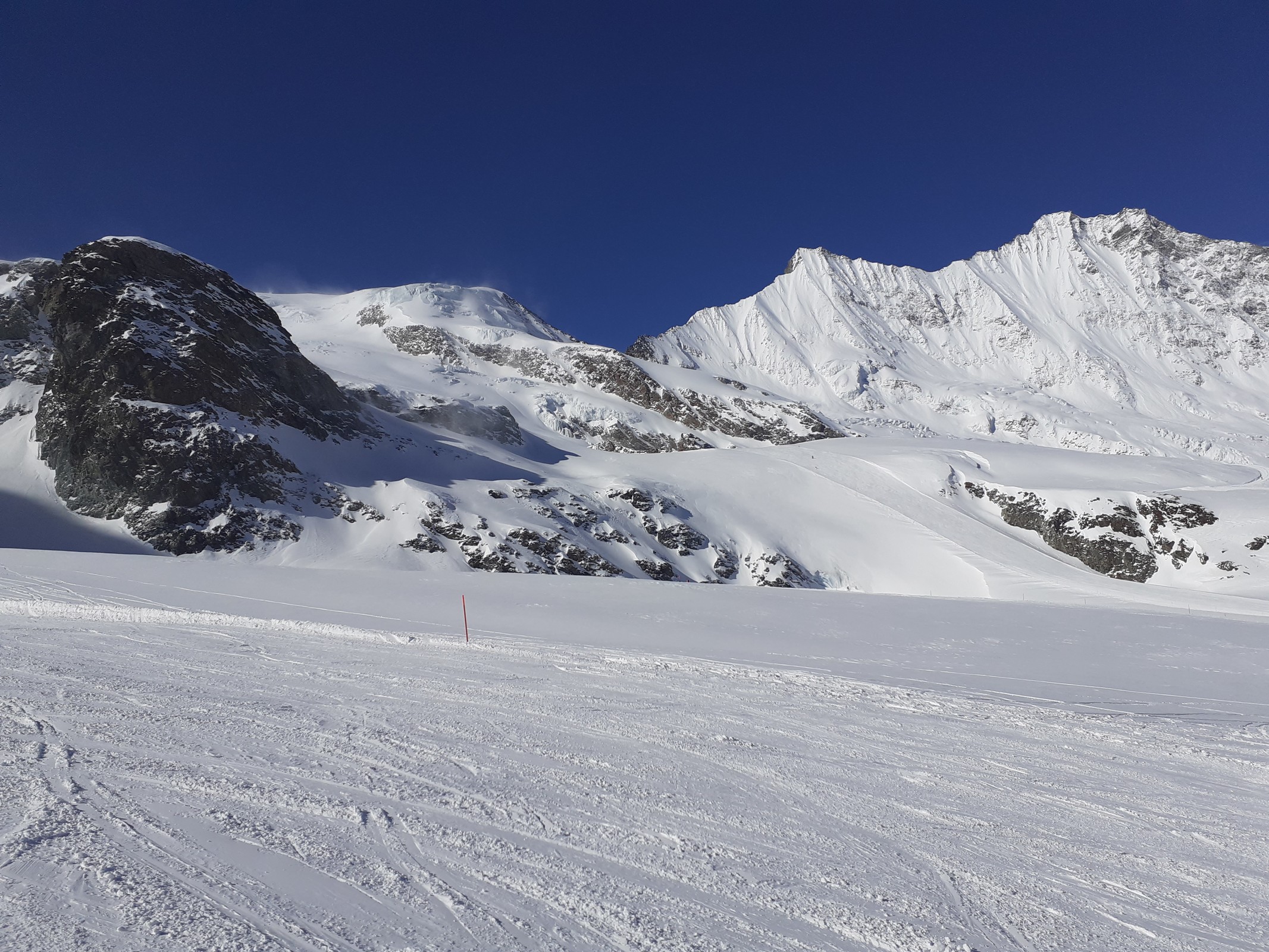 Blick von Piste 5 Felskinn Richtung Panoramahang 10b