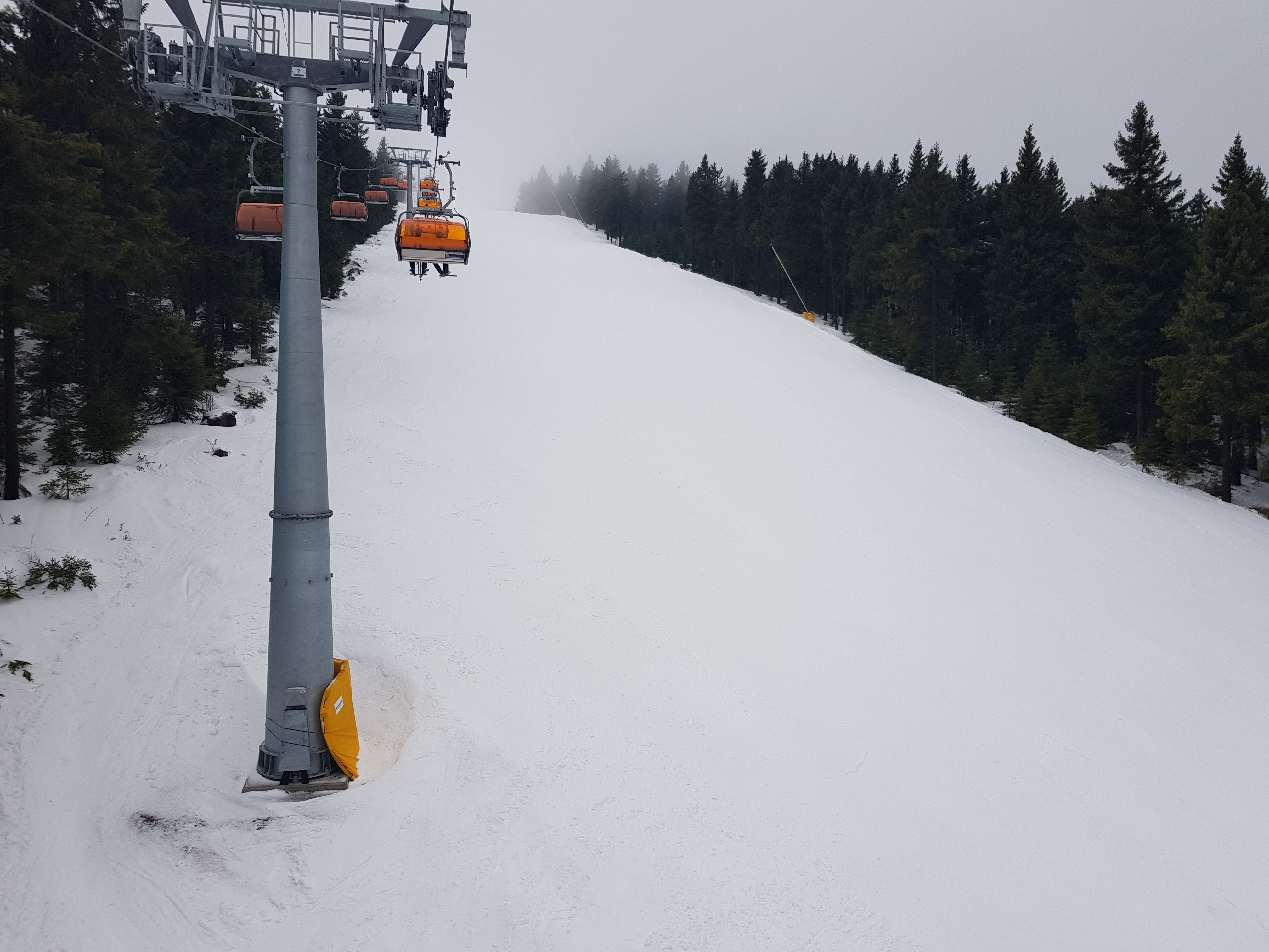 Parezovka am Morgen, sehr leer