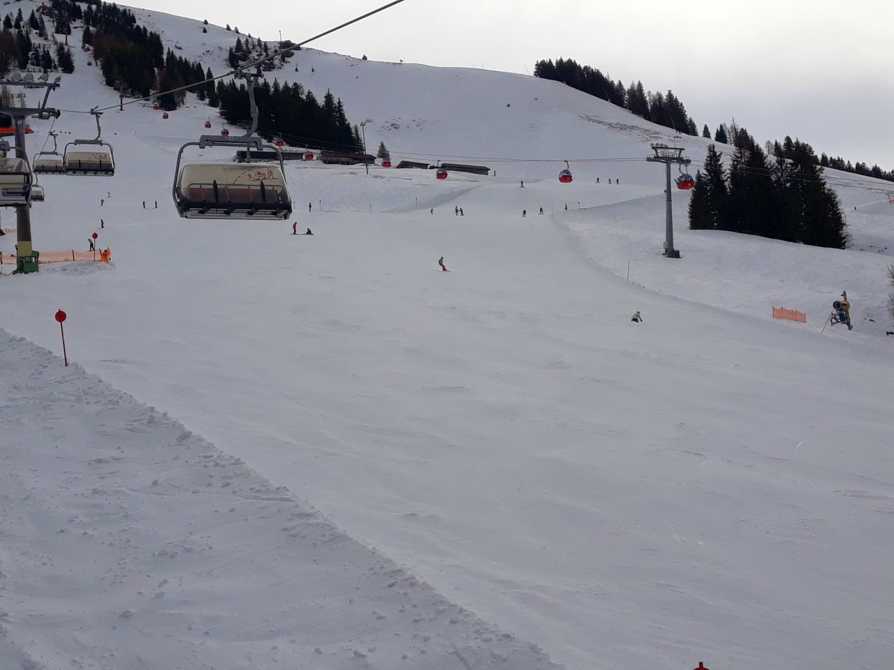 Keathang, 2. März: hart, tw. glatt