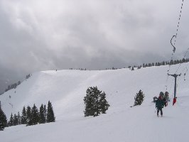 Hinten die Siberia Bowl