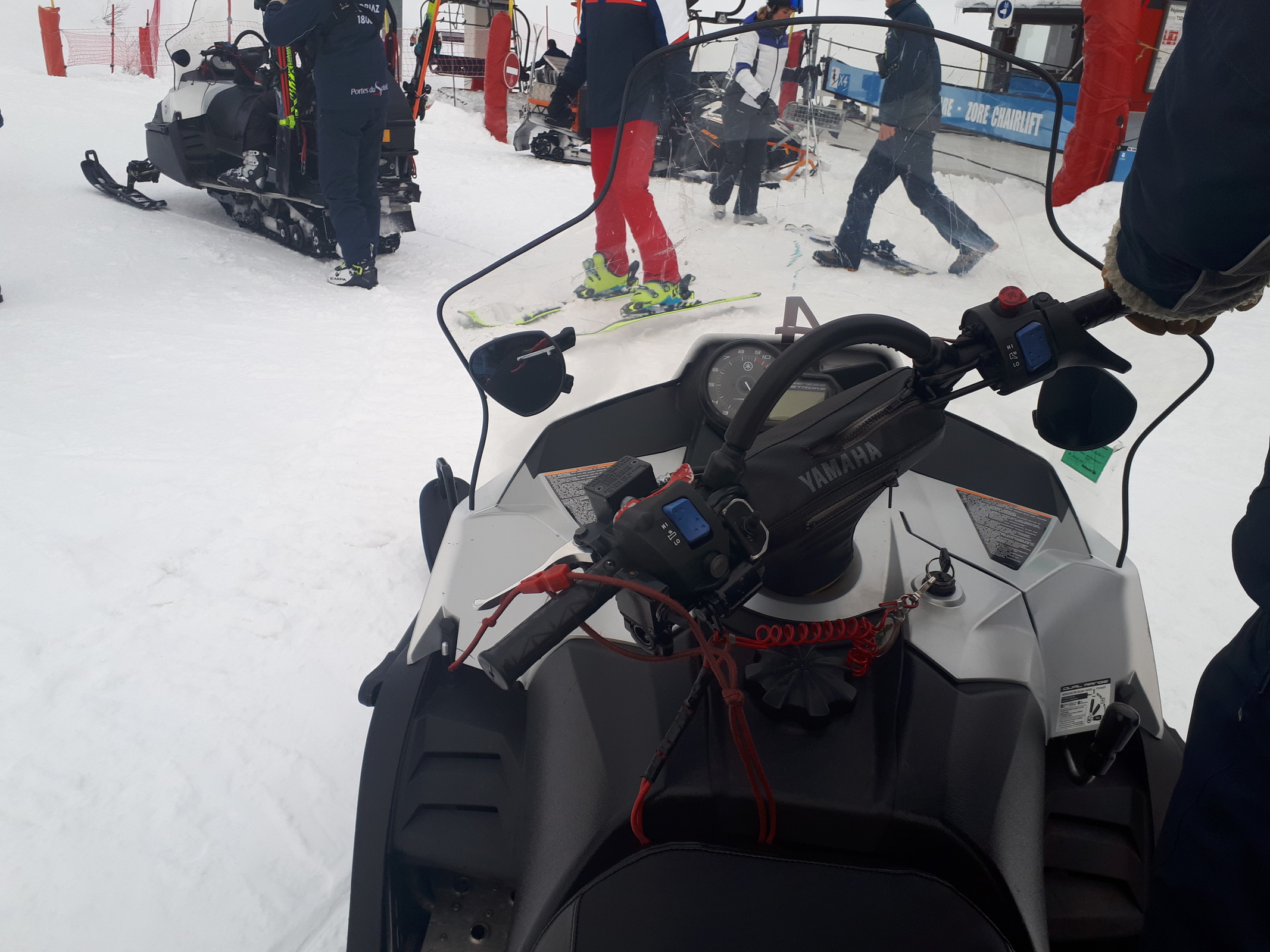 Skidoo in Super Morzine