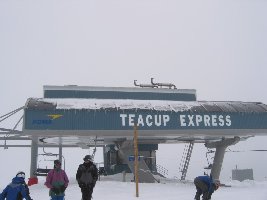 Vor allem vormittags war es sehr nebelig