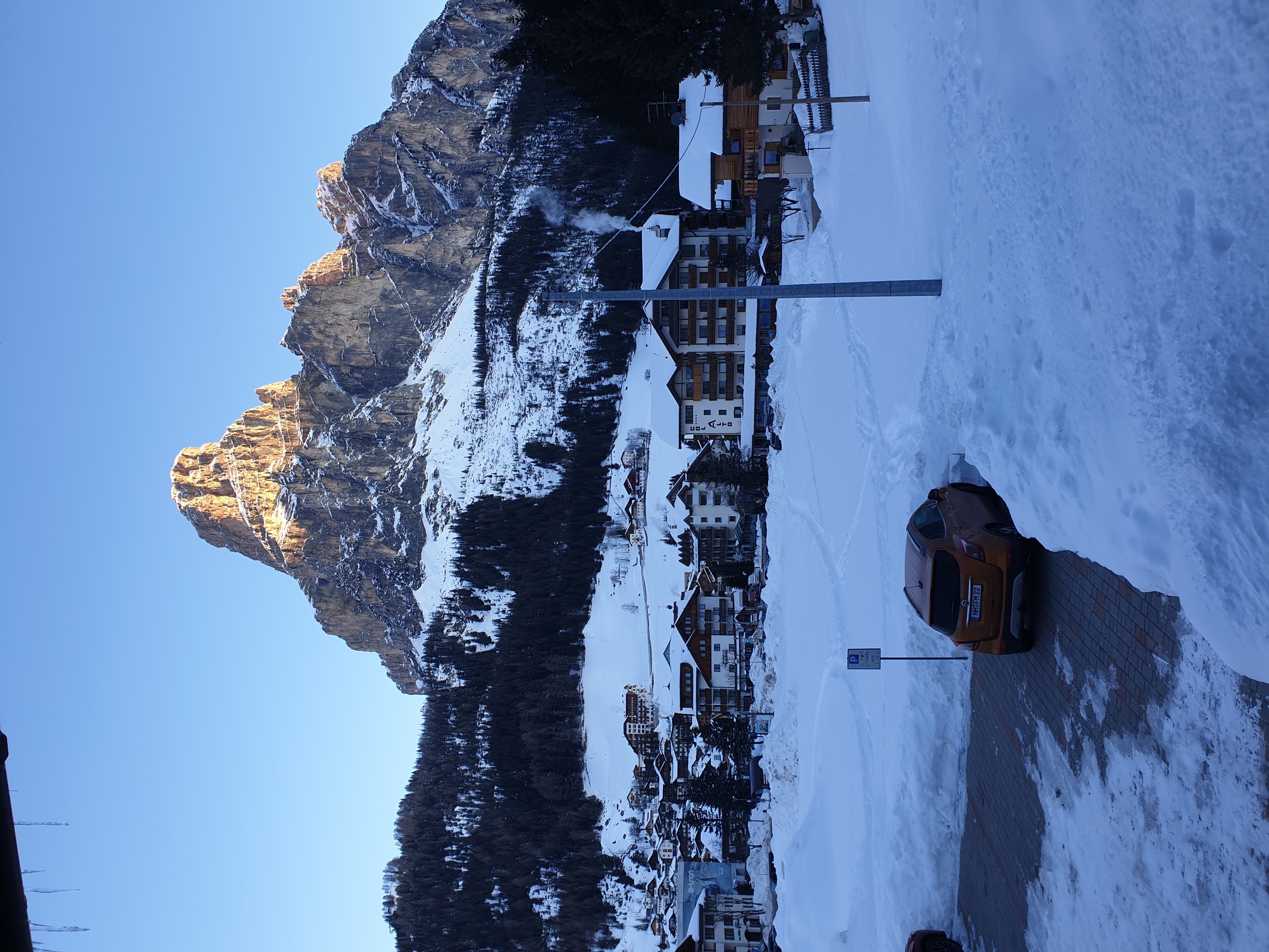 Der Blick aktuell vom Balkon