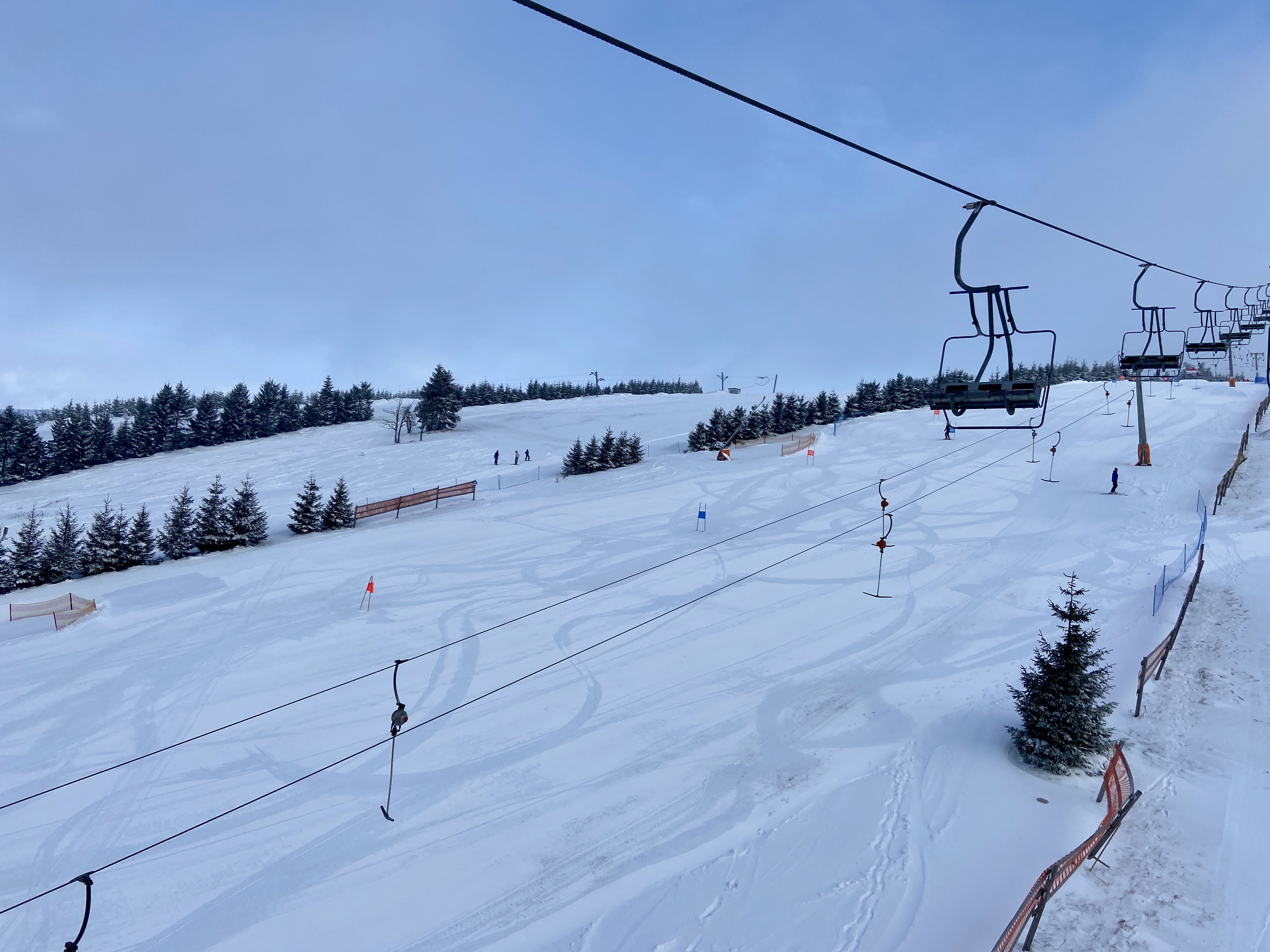 Oberer Teil der Moser mit Riesentorlauf