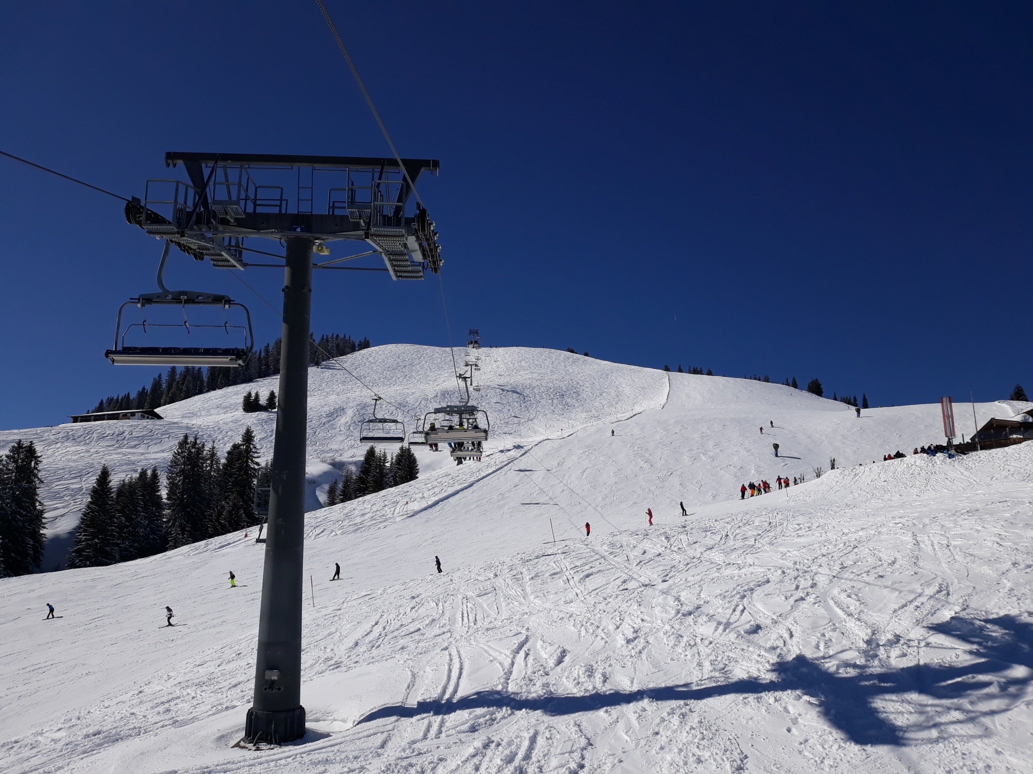 griffig, ganz unten haufig