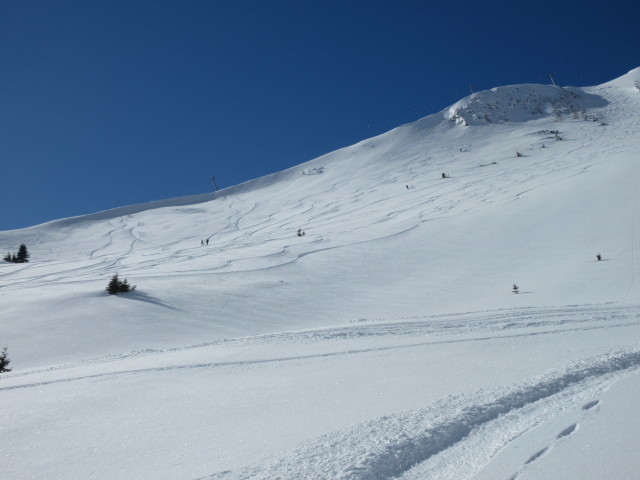 Freeridegelände nördlich des 2-SL Grat