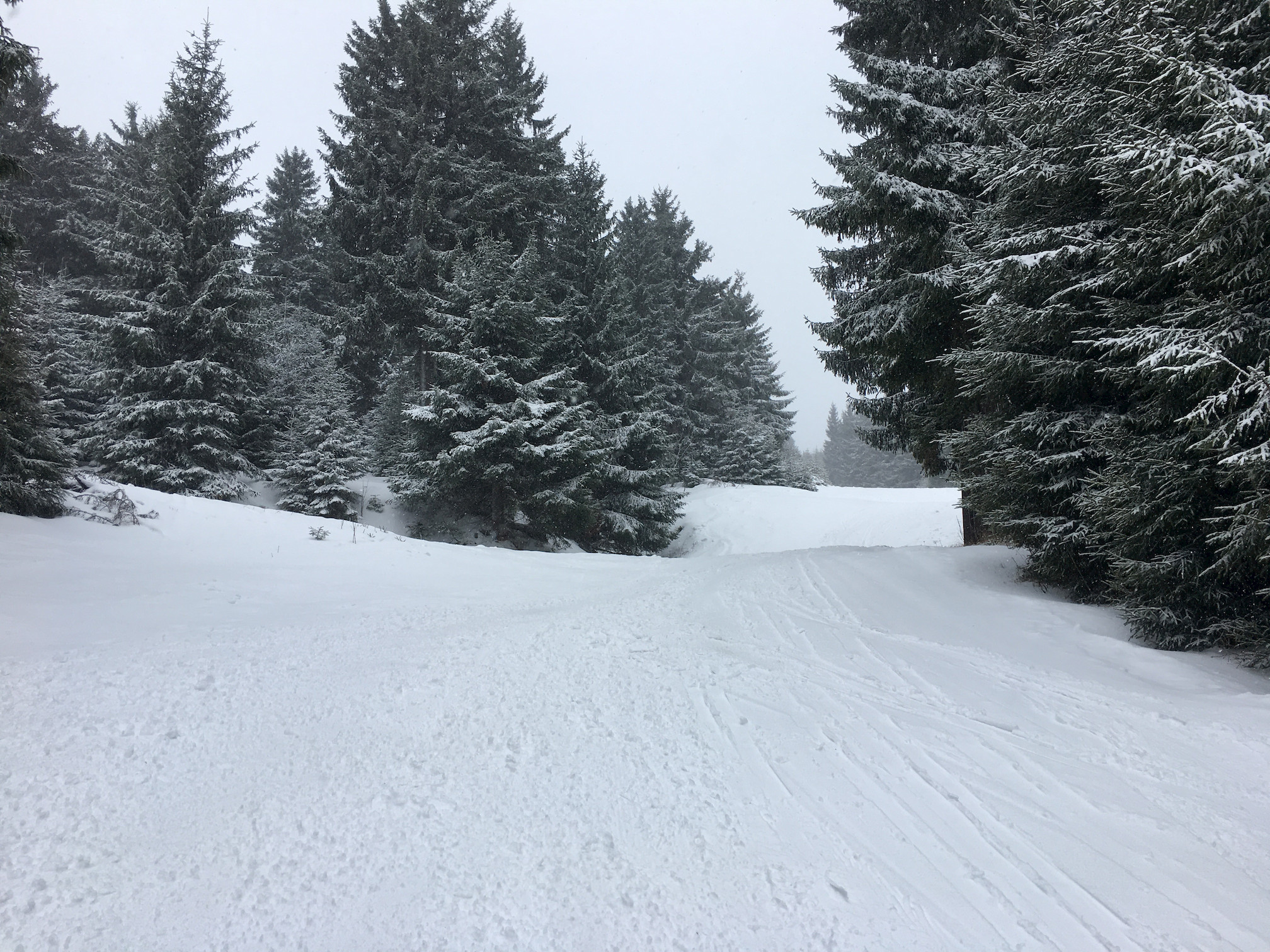 Engste Stelle der Himmelsleiter 2 - die Senke, zusammen mit der leichten S-Kurve sind einfach toll!