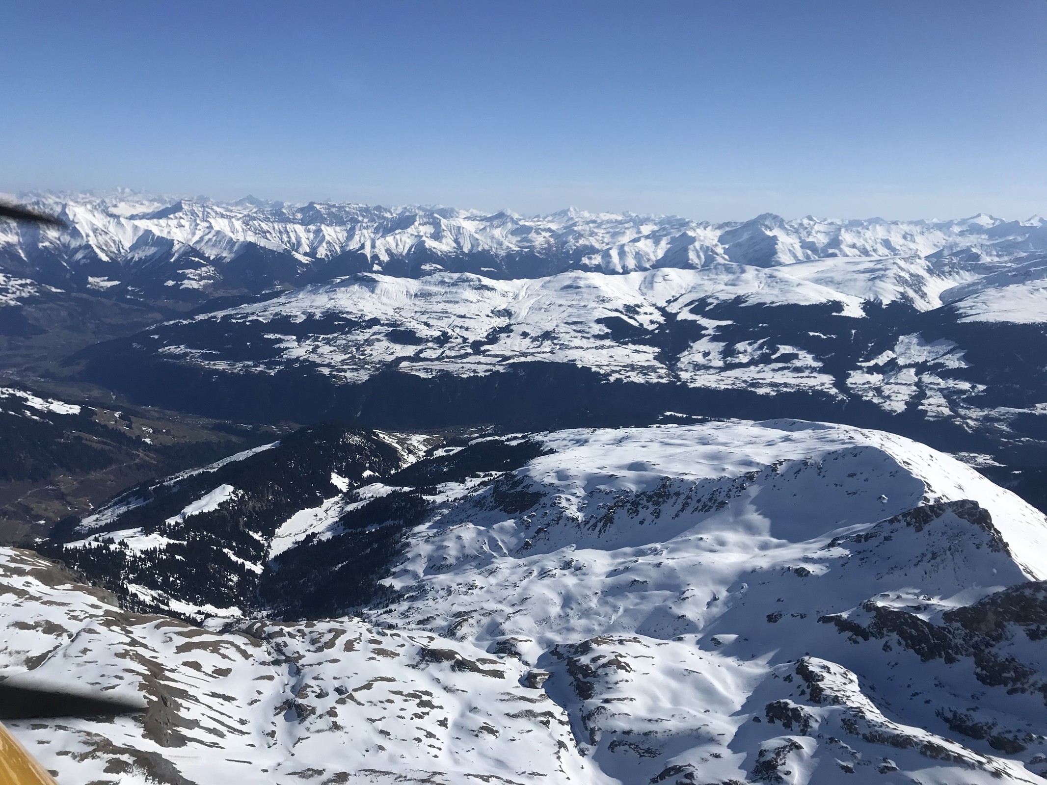 Blick nach Obersaxen