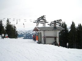 Bergstation des alten Bergeralmliftes