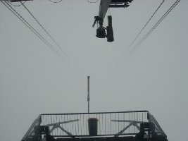 Bergstation Titlis vom bergwacht zimmer ausgesehen