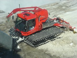 Polar W bei der bergstation Titlis