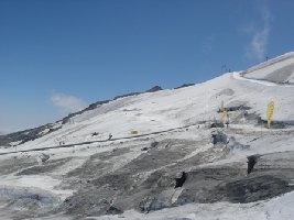 Hier ein bild des gletscherparkes sieht schon recht traurig aus da