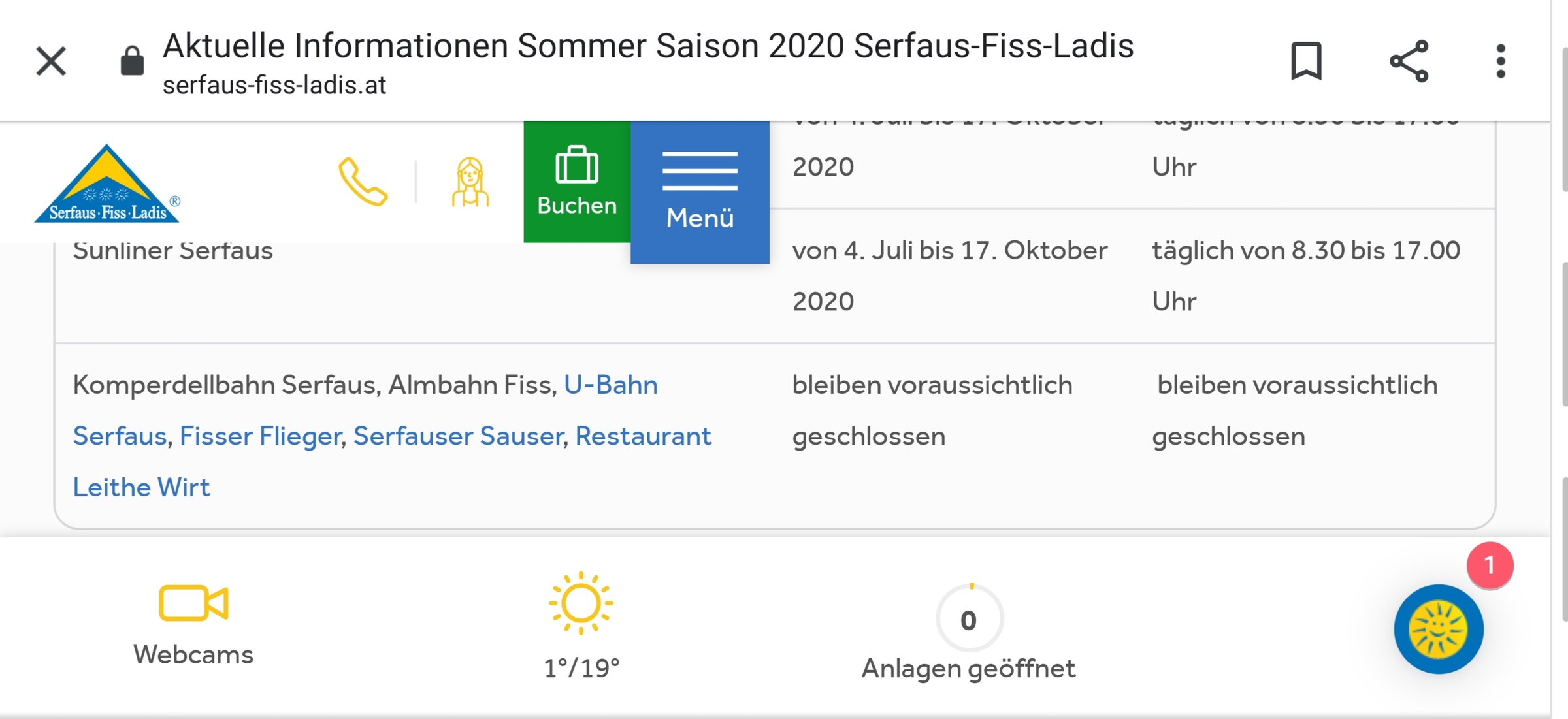 Hat die vorübergehende Schließung der Komperdellbahn etwas mit dem Neubau zu tun? Die Almbahn wegen der Zwölferbahn?<br />Aber warum dann die Dorfbahn?