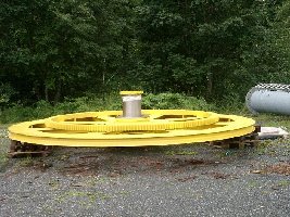 Umlenkscheibe Bergstation