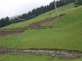 Bild 20 mit abgebauter Materialseilbahn