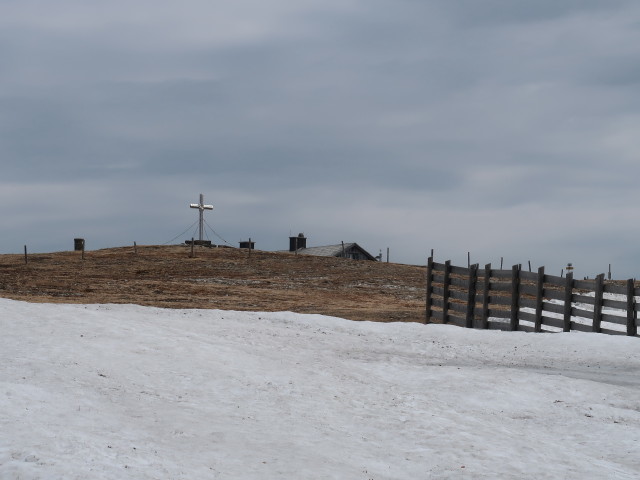 Stuhleck (1.782 m), im Hintergrund das Alois-Günther-Haus