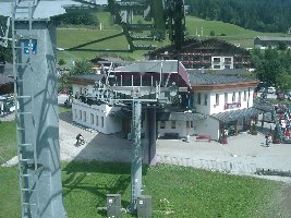 Ausfahrt Talstation Asitzgondel