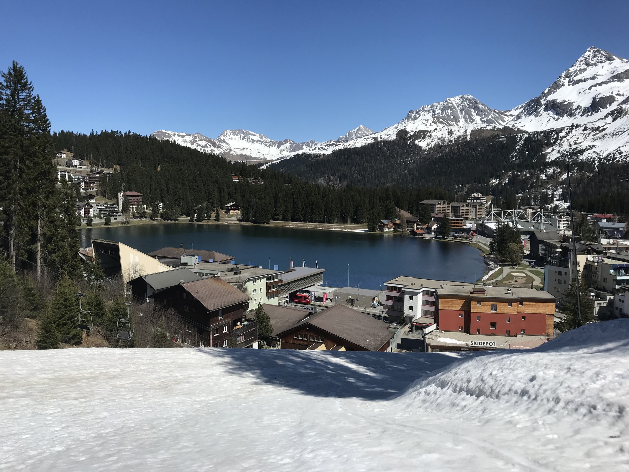 Zurück im sommerlichen Arosa
