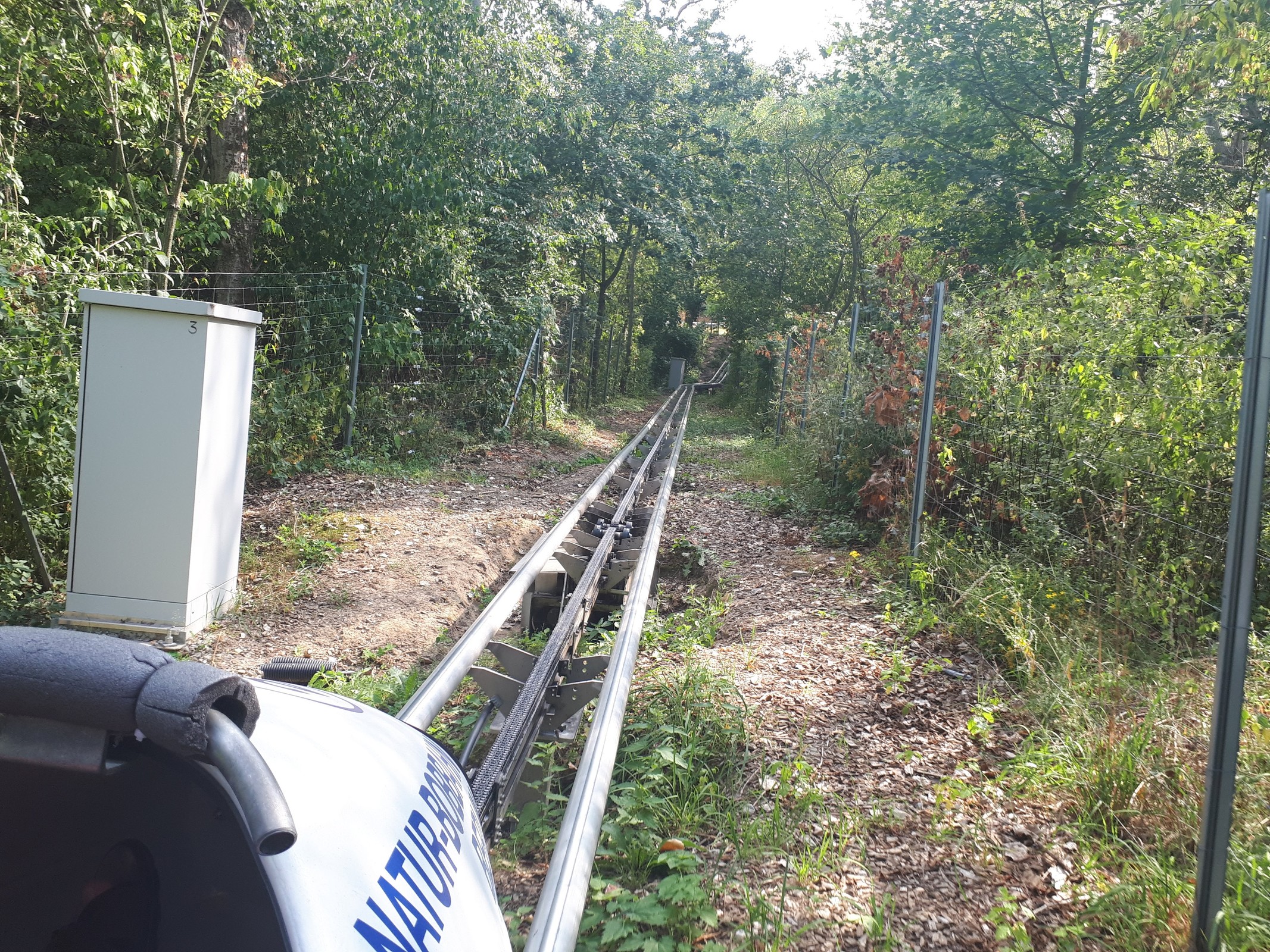 Am aller längsten verbringt man hier bei der Auffahrt