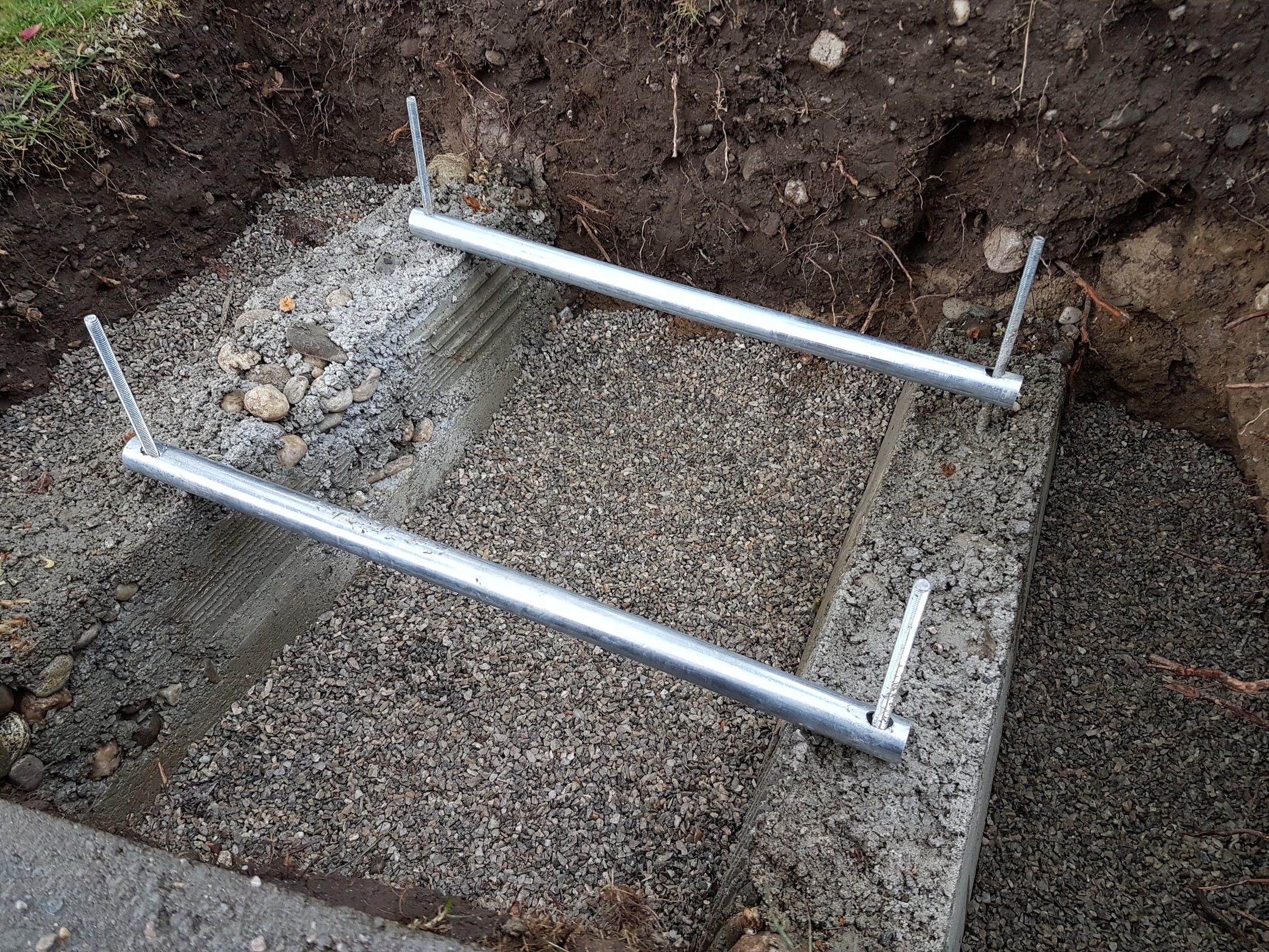 Fundament Talstation (Leicht konisch)