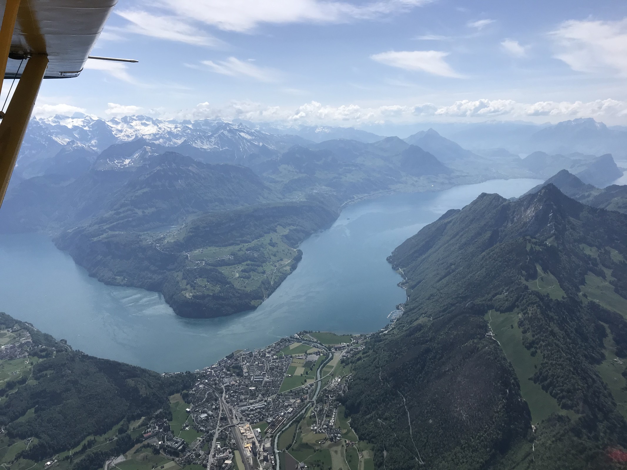 Auf dem Heimweg am Vierwaldstättersee vorbei