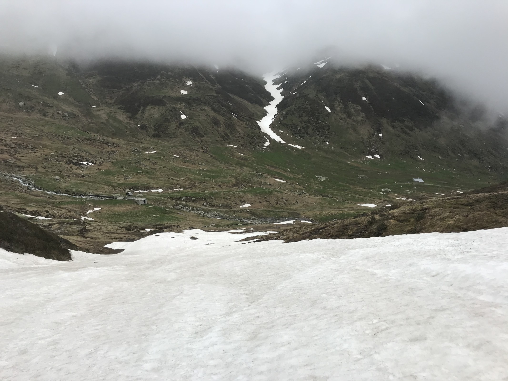 Oberhalb des Val Val drehe ich um