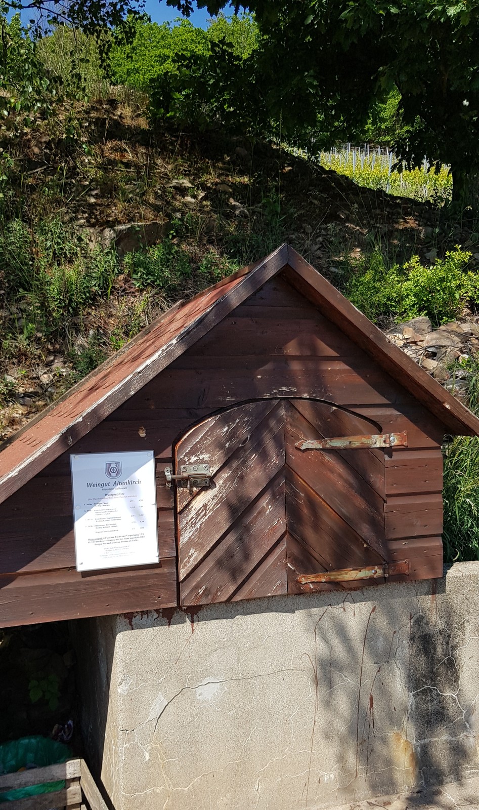 Weinschrank mit SB; feine Sache