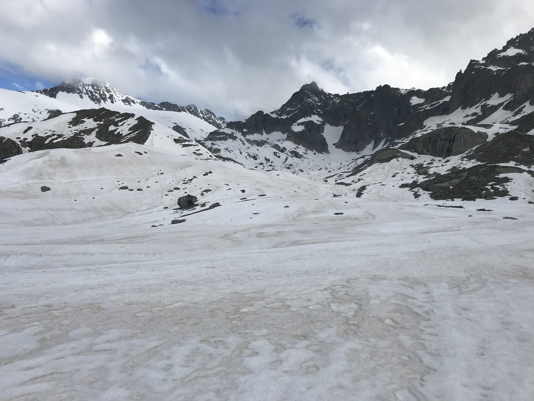 Nun beginnt der Aufstieg.