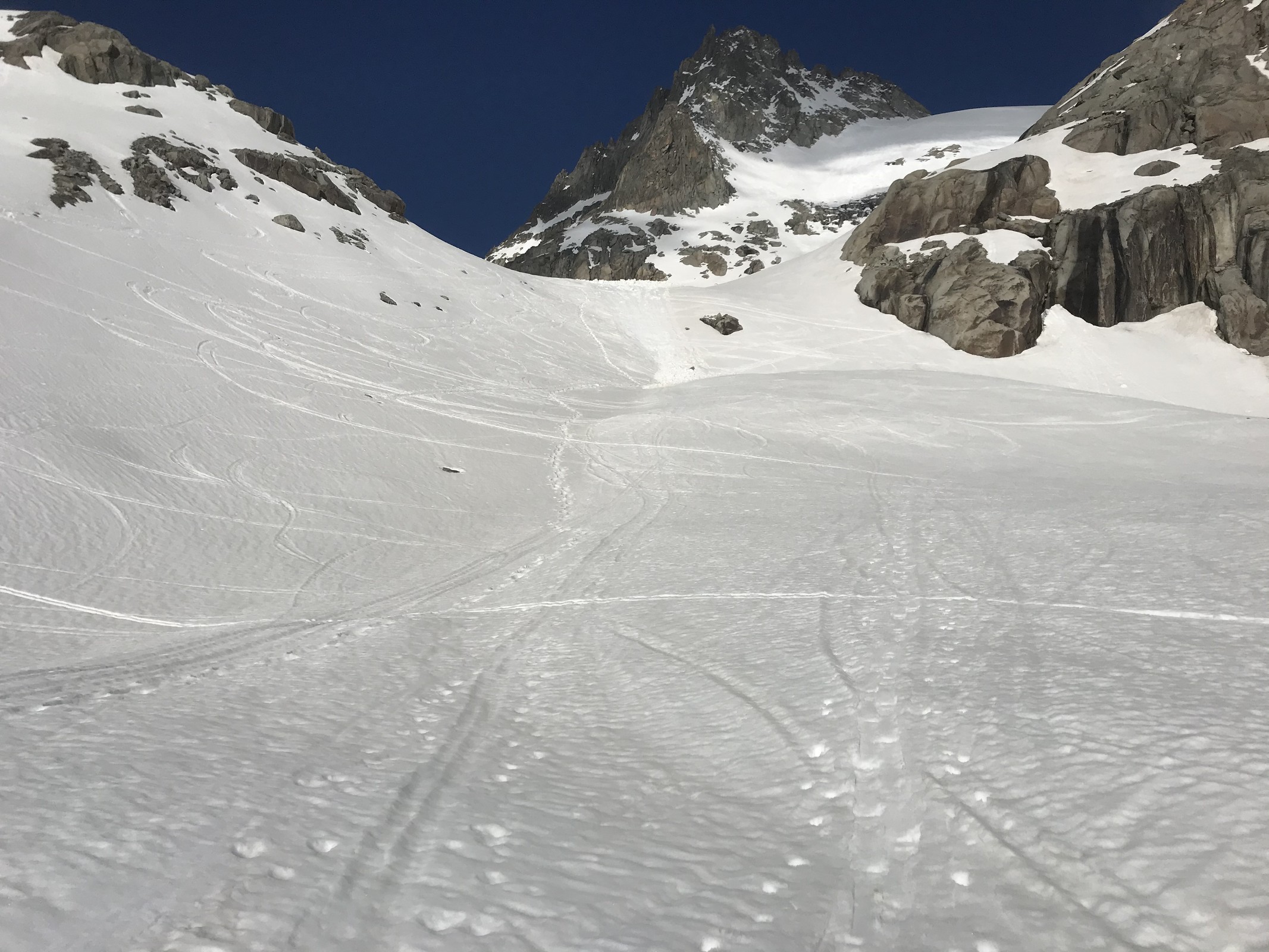 Weiter oben geht’s wieder flacher weiter