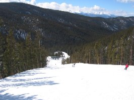 Hammergeile Abfahrt, 500 Hm am Stück steil und gewalzt