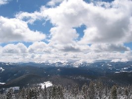 Standard-Ausblick vom Outback nach Breckenridge, ein schönes Plätzchen hier oben auf 3645 m