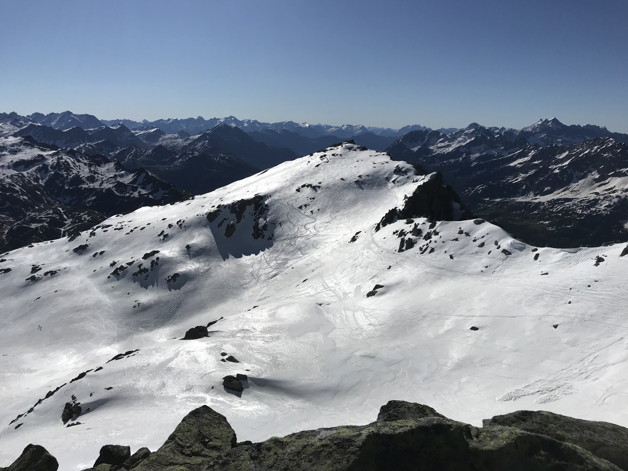 Blick zur Fibbia, meinem angedachten Ziel