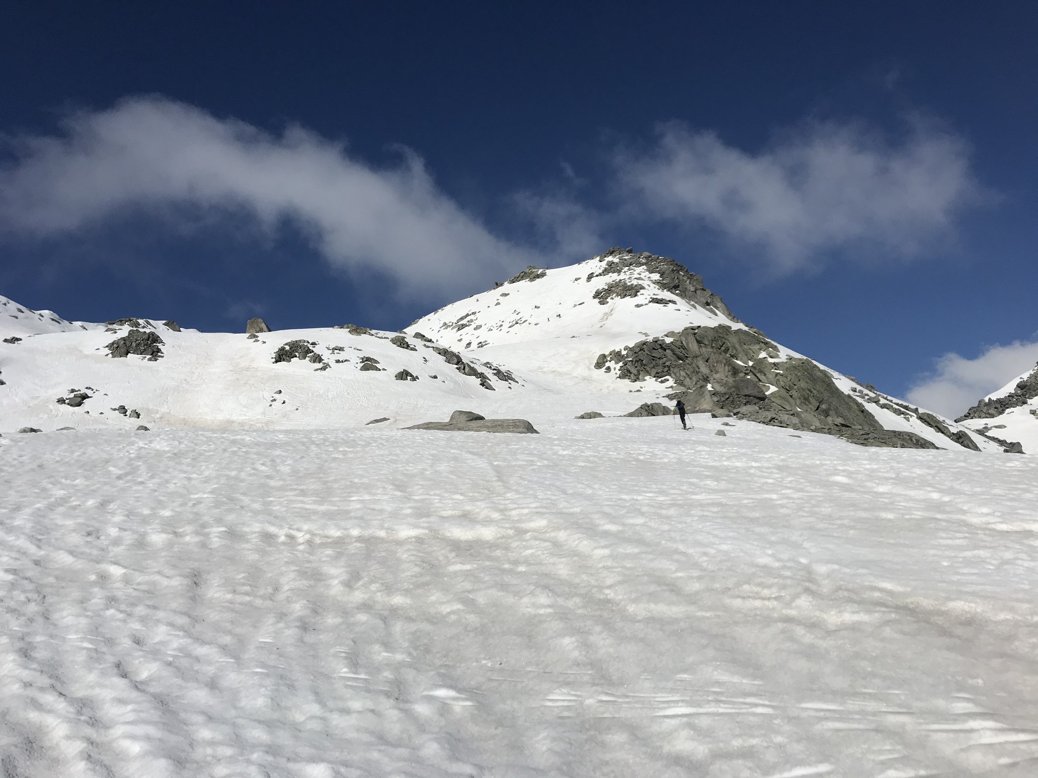 Hier trennen wir uns und gemperliel zieht in unglaublichem Tempo davon
