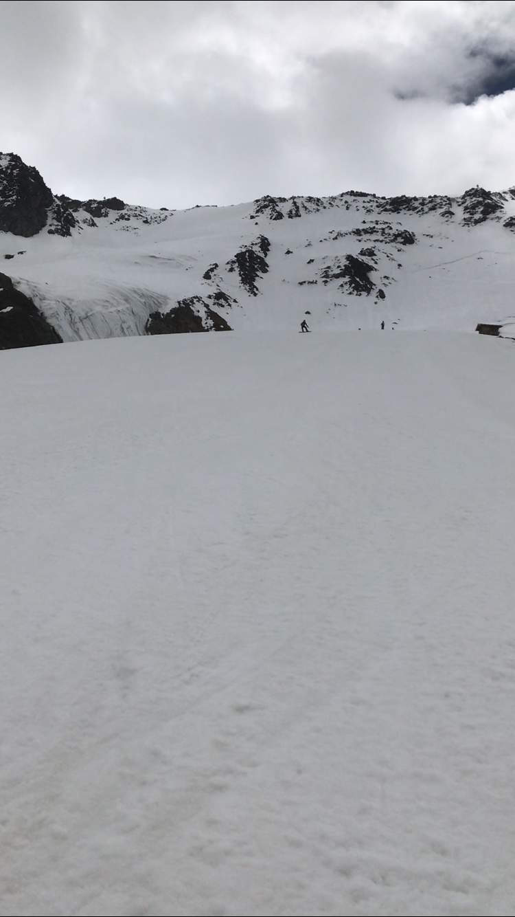 Piste am Nörderlift gegen 12:15 Uhr