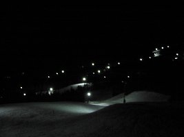 Blick von der Schoolmarm nach Osten auf die anderen beleuchteten Schneisen wie &amp;quot;Paymaster&amp;quot;, &amp;quot;Frechman&amp;quot; oder &amp;quot;Flying Dutchman&amp;quot;