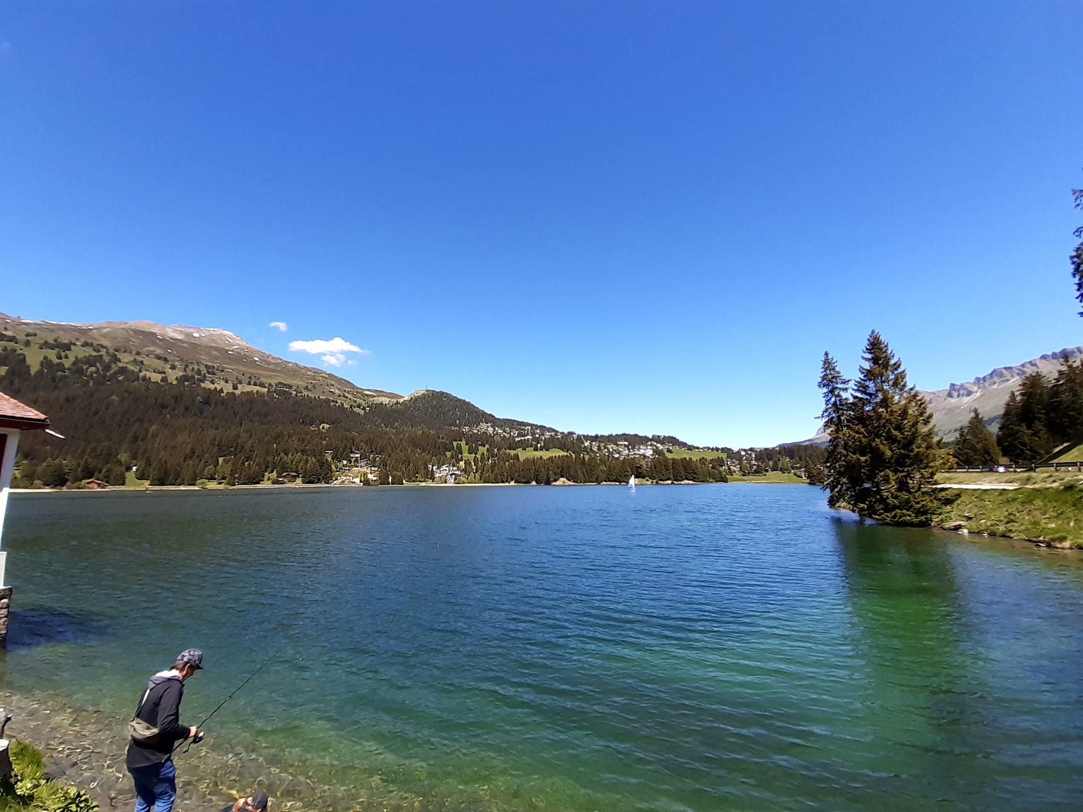 Heidsee, Teil oberhalb des Wehrs