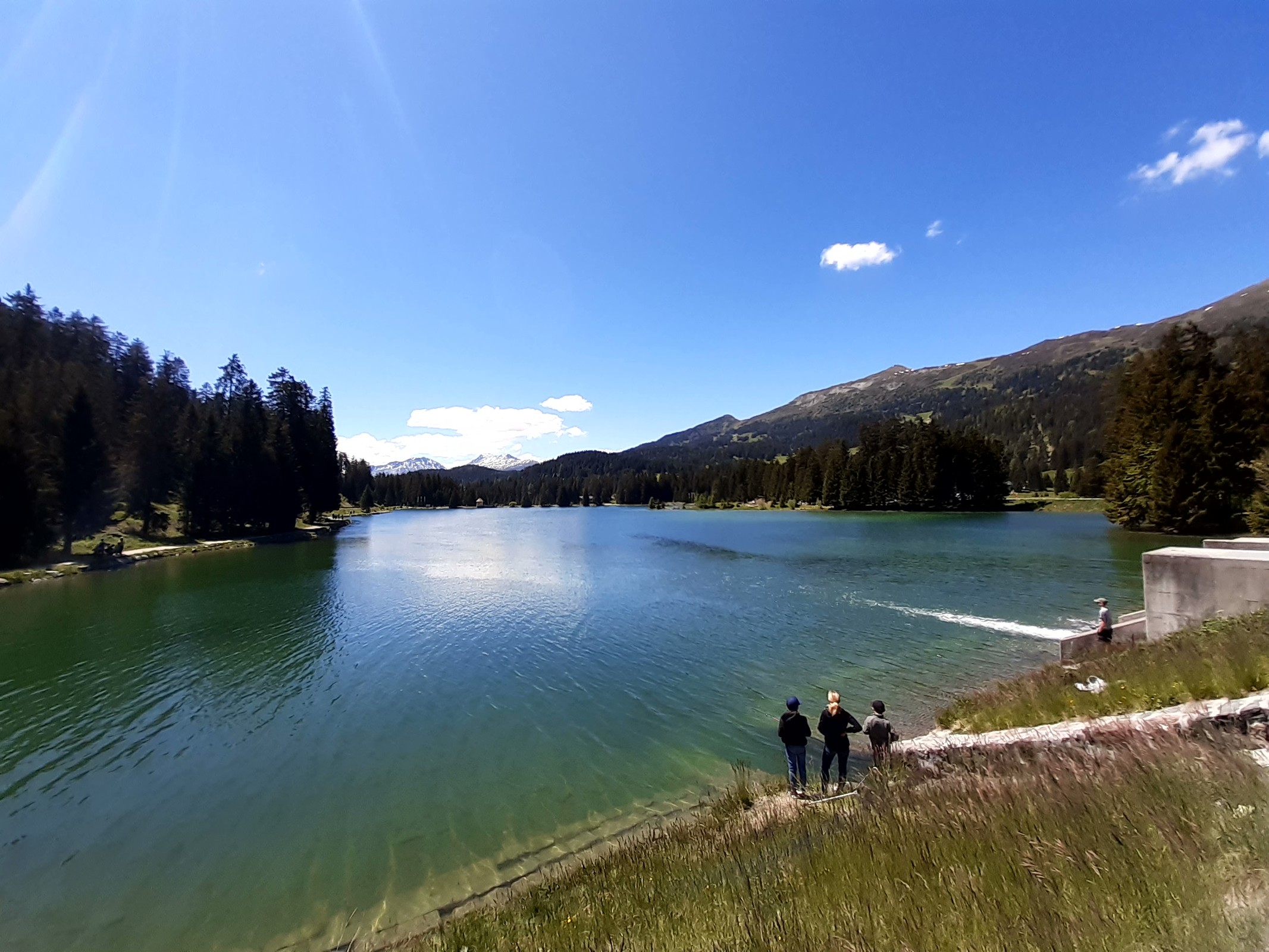 Heidsee. Blick  auf den unteren Teil des Sees