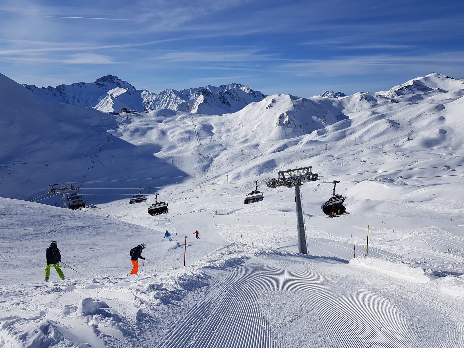 Ich nahm diese Bullyspur. Fast erste Spur